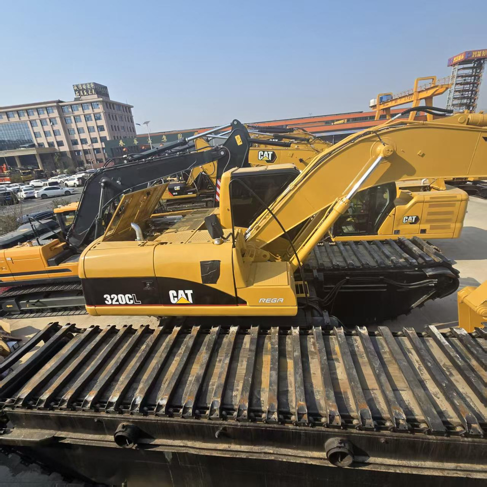 Plovoucí bagr CATERPILLAR 320C boat excavator: obrázek 14