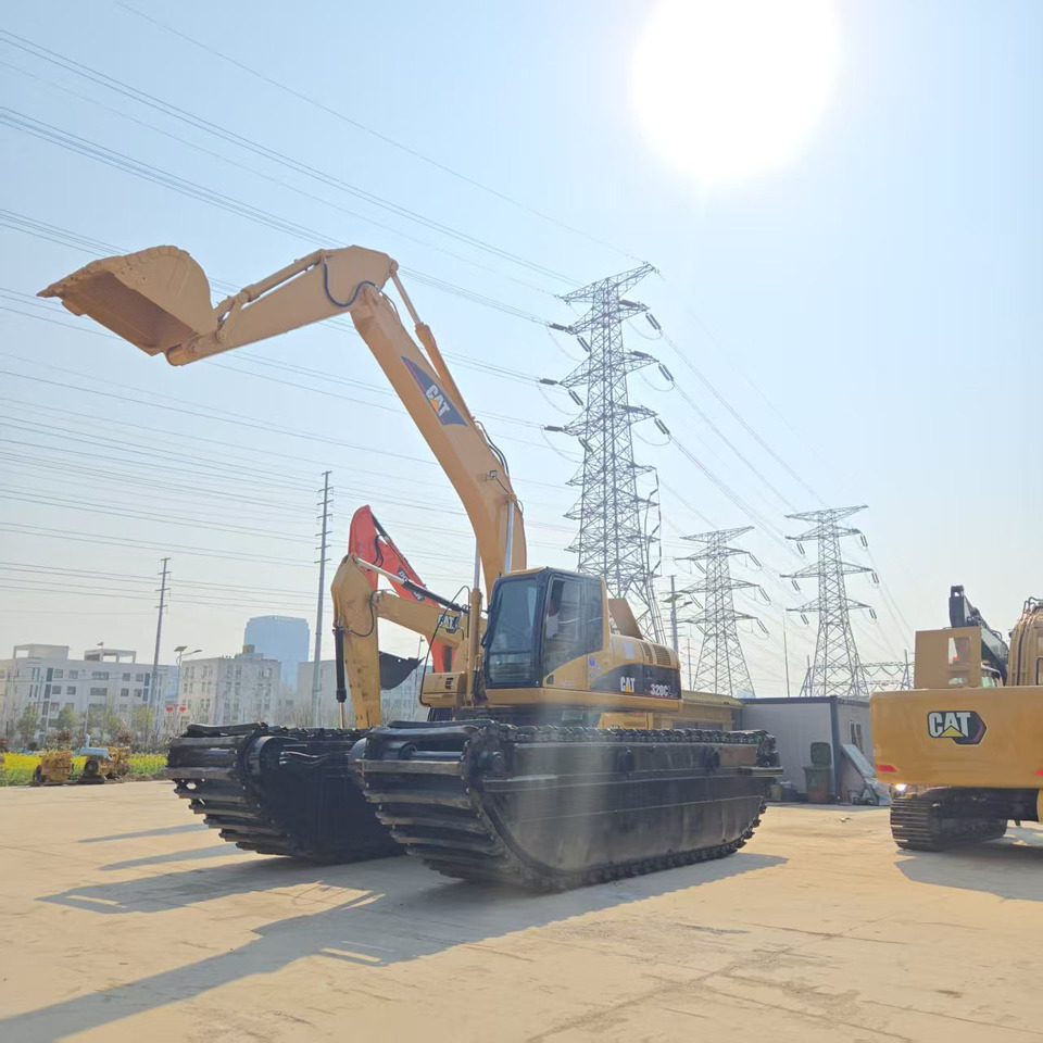 Plovoucí bagr CATERPILLAR 320C boat excavator: obrázek 6