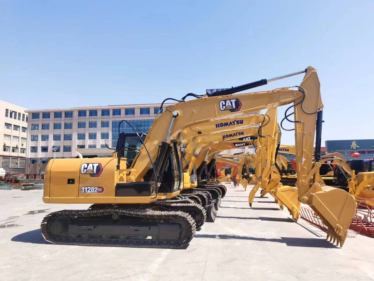 Pásové rýpadlo Caterpillar 312D2GC: obrázek 8