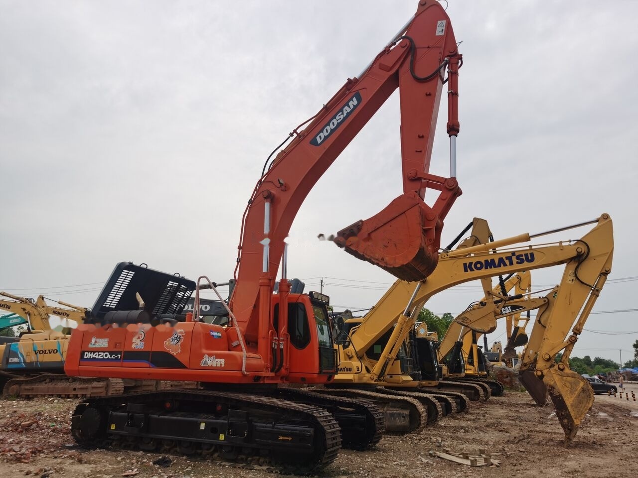 Doosan DH420-7 - Pásové rýpadlo: obrázek 1 Doosan DH420-7 - Pásové rýpadlo: obrázek 1