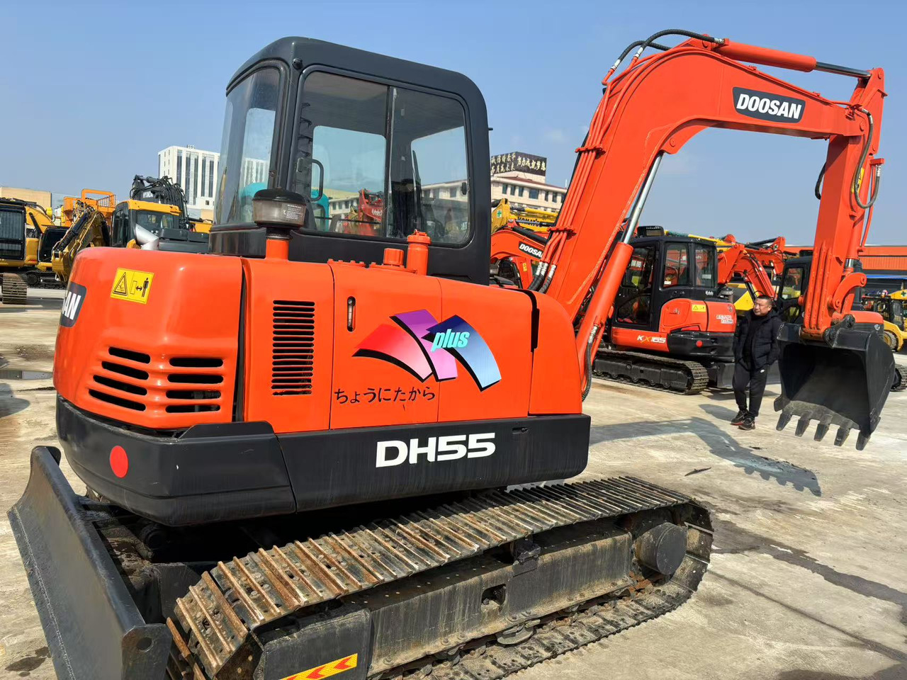 Doosan DH55 - Mini rýpadlo: obrázek 4 Doosan DH55 - Mini rýpadlo: obrázek 4