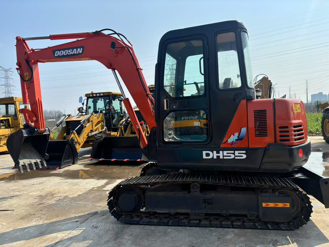 Doosan DH55 - Mini rýpadlo: obrázek 3 Doosan DH55 - Mini rýpadlo: obrázek 3