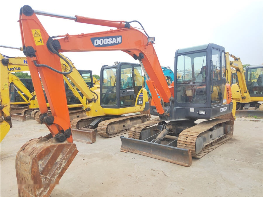 Doosan DH55-V - Mini rýpadlo: obrázek 1 Doosan DH55-V - Mini rýpadlo: obrázek 1