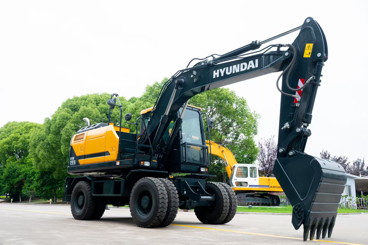 HYUNDAI HW155 - Kolesové rýpadlo: obrázek 5 HYUNDAI HW155 - Kolesové rýpadlo: obrázek 5