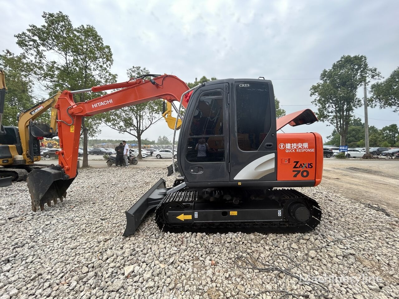 Hitachi ZX70 - Pásové rýpadlo: obrázek 1 Hitachi ZX70 - Pásové rýpadlo: obrázek 1