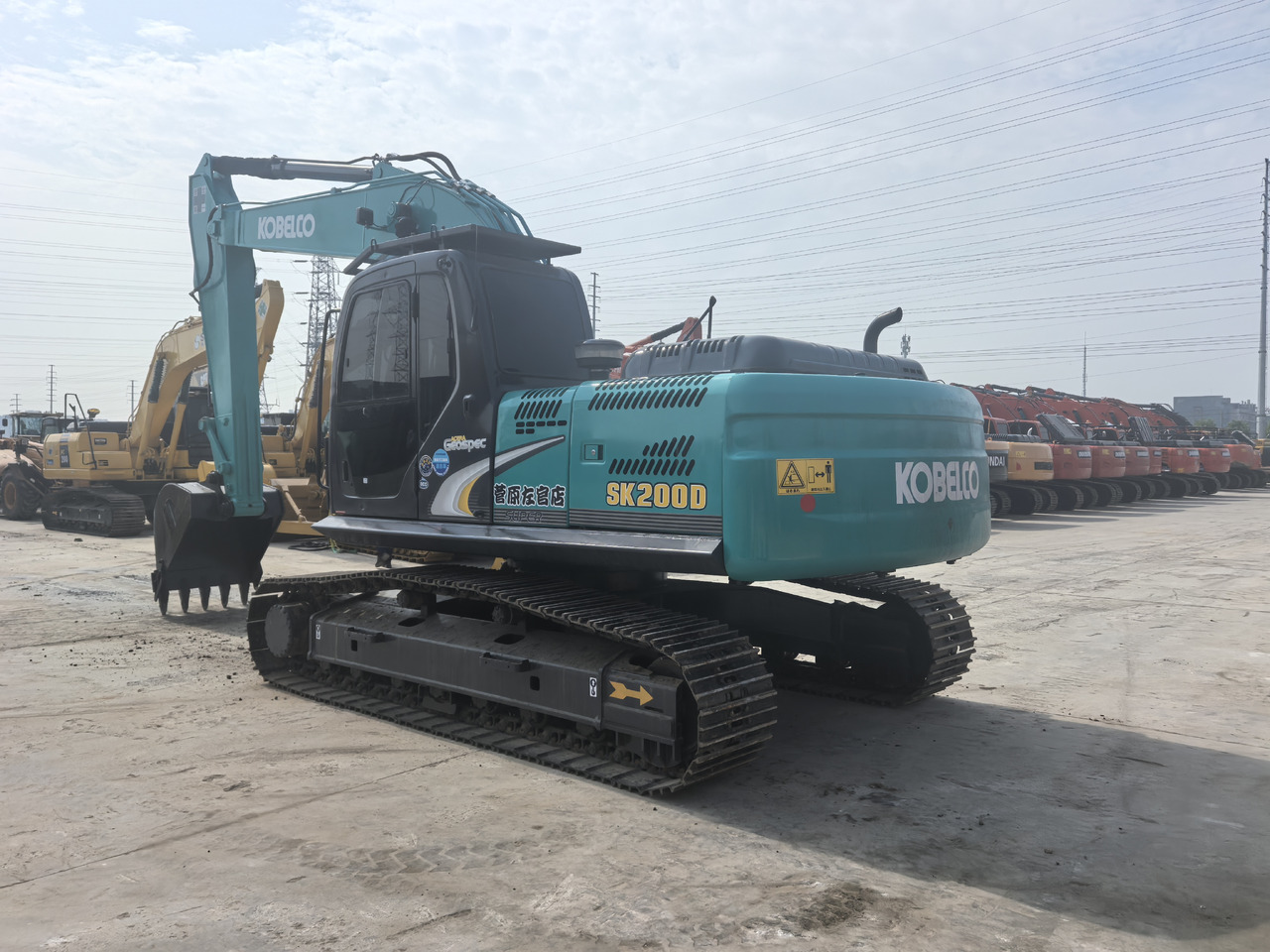 KOBELCO SK200 - Pásové rýpadlo: obrázek 1 KOBELCO SK200 - Pásové rýpadlo: obrázek 1