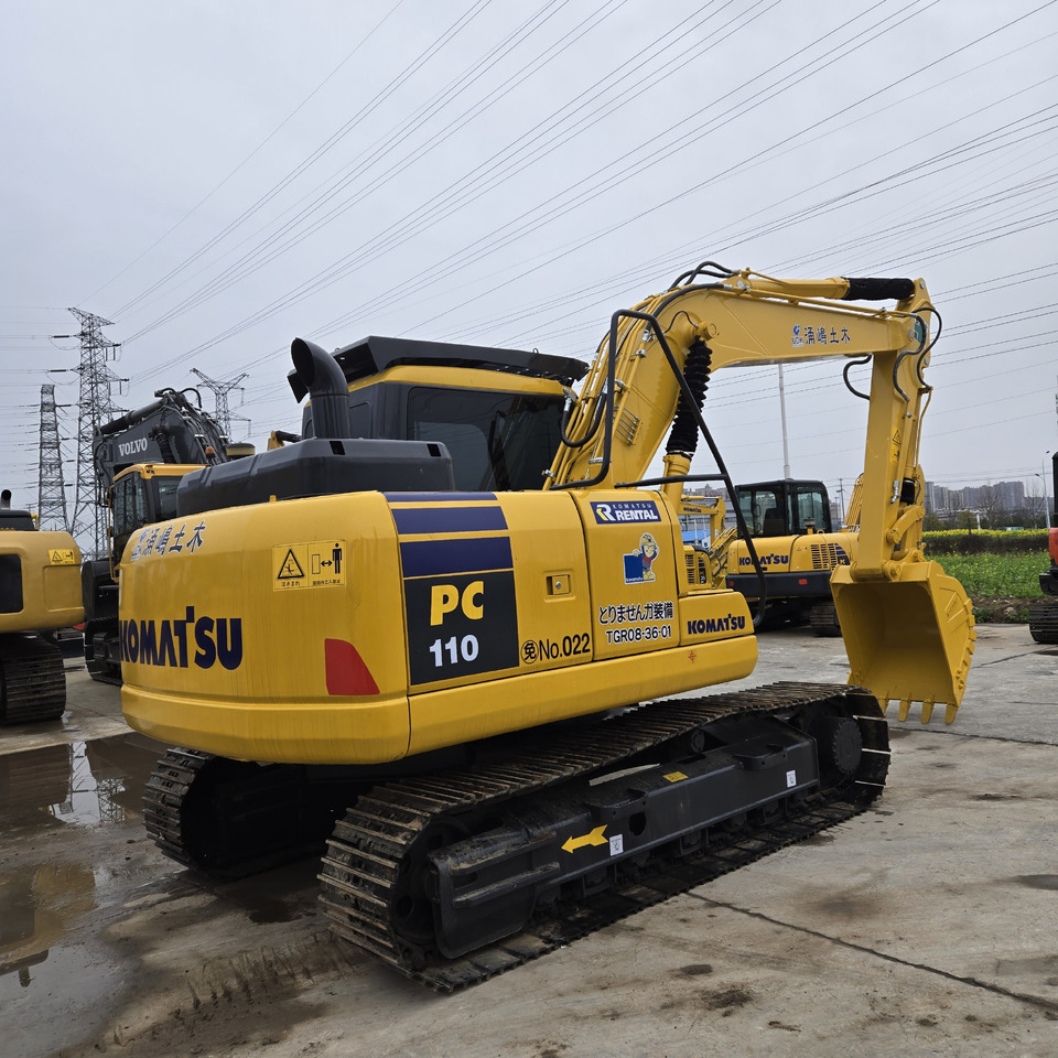 KOMATSU PC110 - Pásové rýpadlo: obrázek 2 KOMATSU PC110 - Pásové rýpadlo: obrázek 2