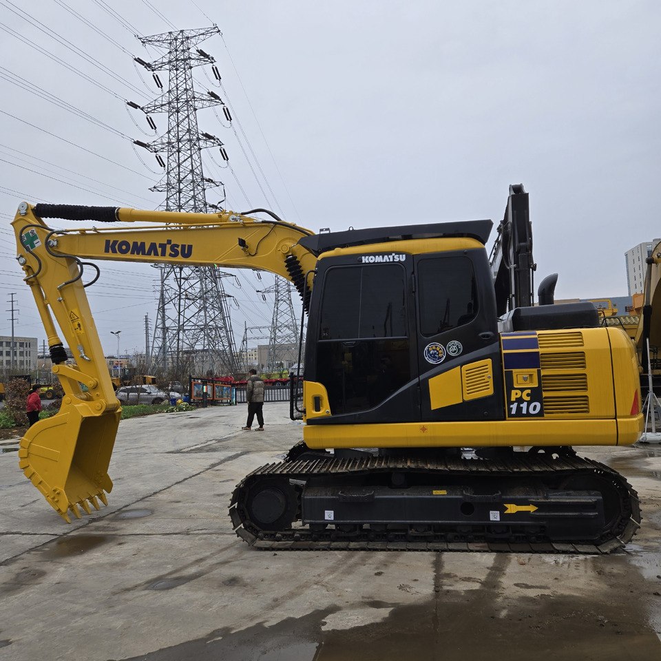 KOMATSU PC110 - Pásové rýpadlo: obrázek 4 KOMATSU PC110 - Pásové rýpadlo: obrázek 4