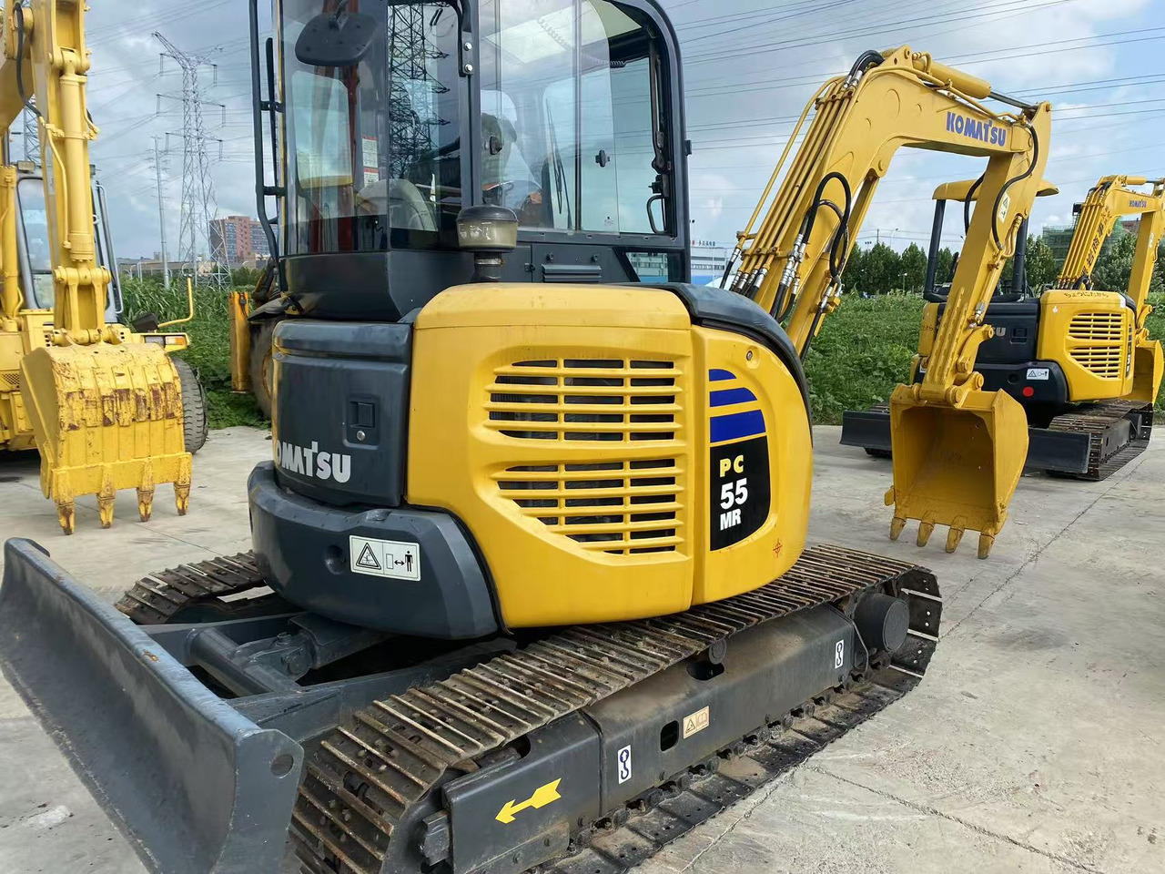 KOMATSU PC55MR - Mini rýpadlo: obrázek 2 KOMATSU PC55MR - Mini rýpadlo: obrázek 2