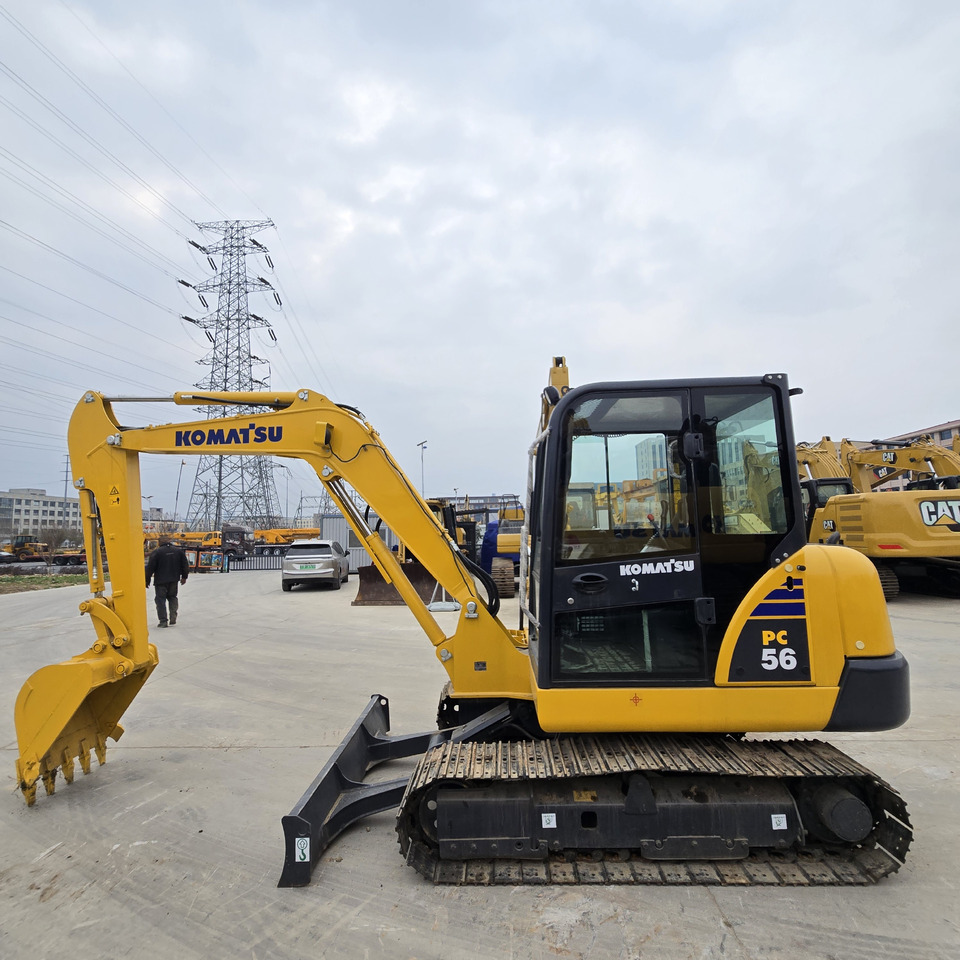 KOMATSU PC56-7 - Mini rýpadlo: obrázek 1 KOMATSU PC56-7 - Mini rýpadlo: obrázek 1