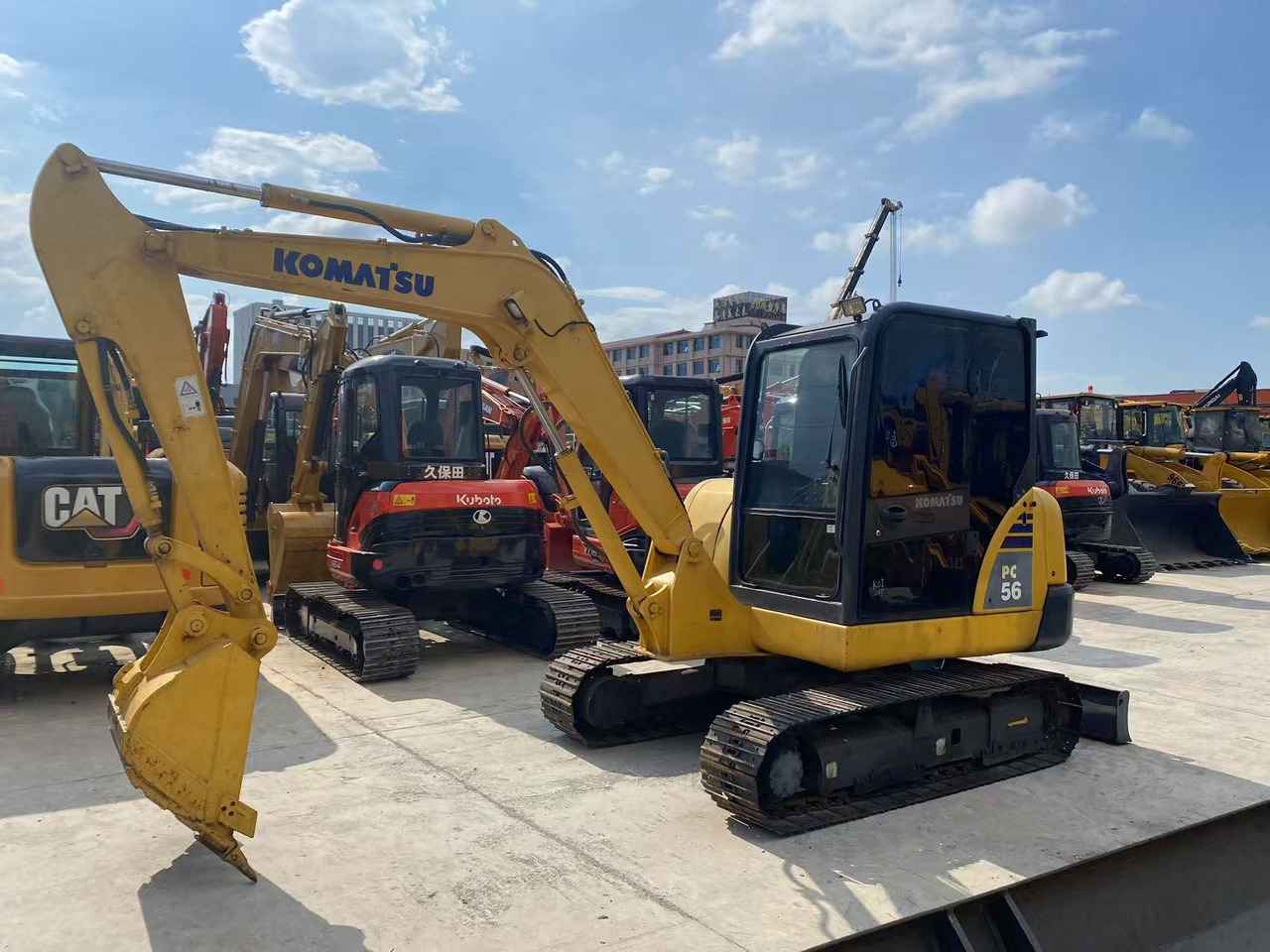 KOMATSU PC56-7 - Mini rýpadlo: obrázek 5 KOMATSU PC56-7 - Mini rýpadlo: obrázek 5