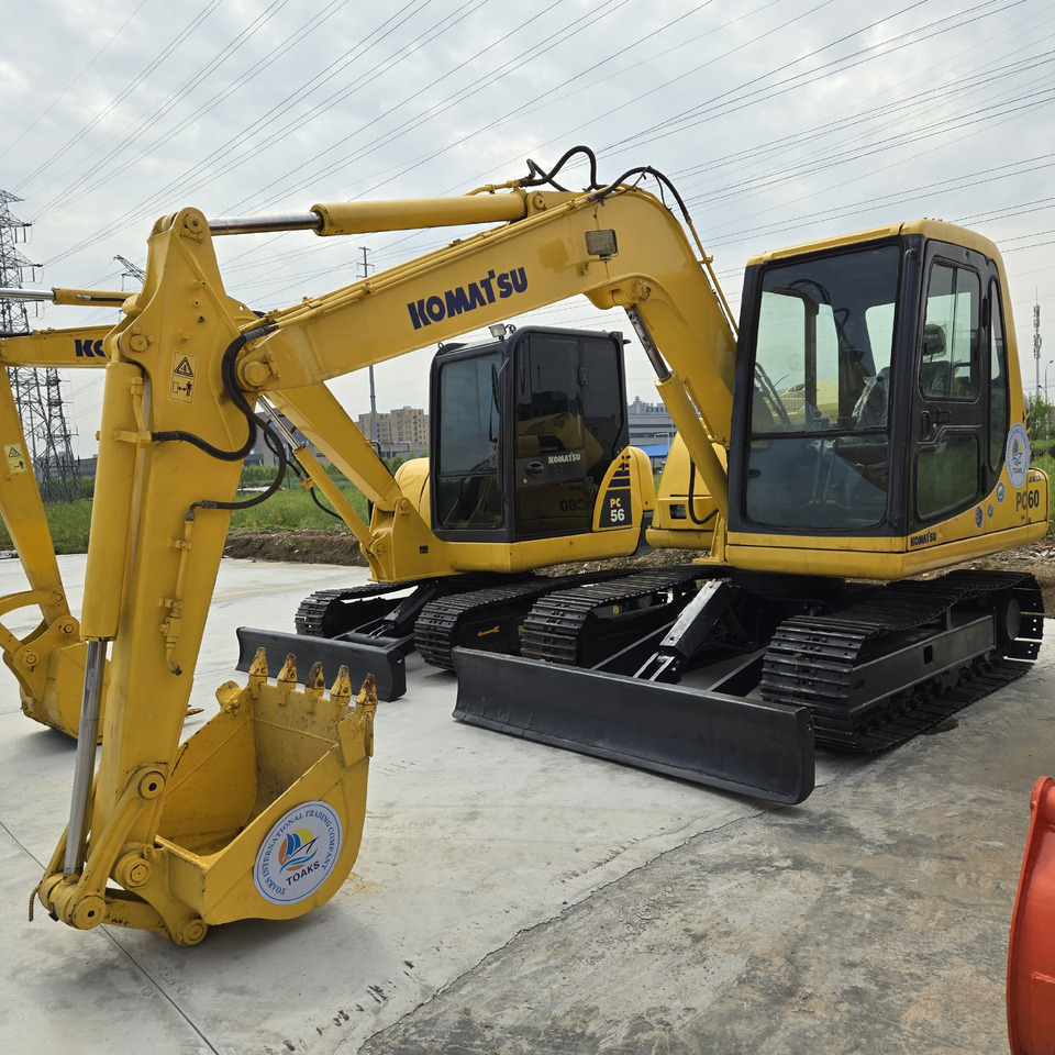 KOMATSU PC60 - Mini rýpadlo: obrázek 4 KOMATSU PC60 - Mini rýpadlo: obrázek 4