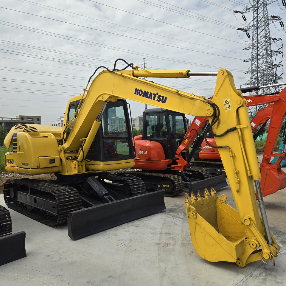 KOMATSU PC60 - Mini rýpadlo: obrázek 5 KOMATSU PC60 - Mini rýpadlo: obrázek 5