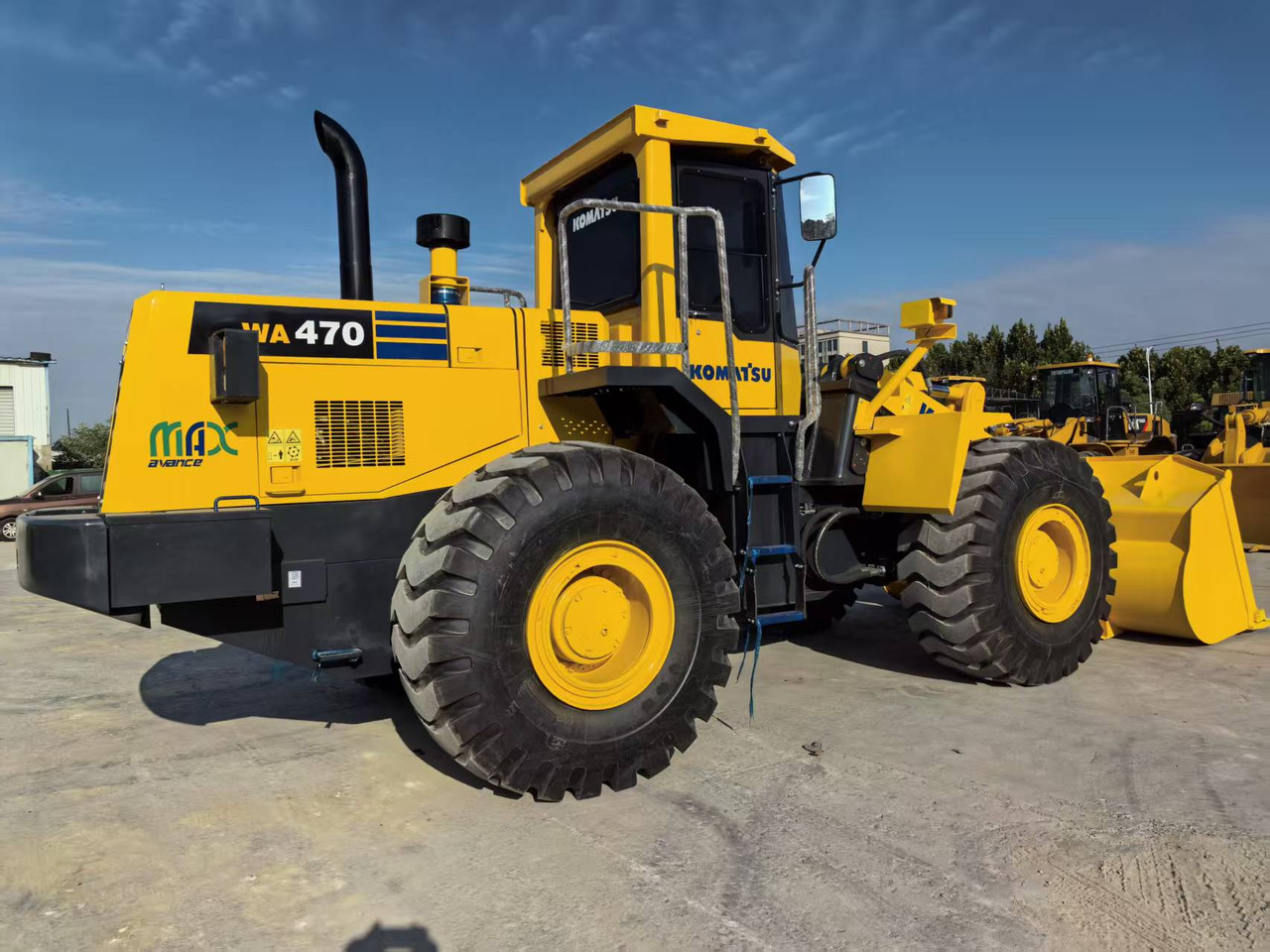 KOMATSU WA470 - Kolový nakladač: obrázek 1 KOMATSU WA470 - Kolový nakladač: obrázek 1
