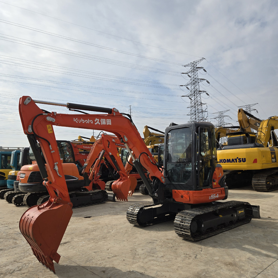 KUBOTA U55-4 - Mini rýpadlo: obrázek 4 KUBOTA U55-4 - Mini rýpadlo: obrázek 4