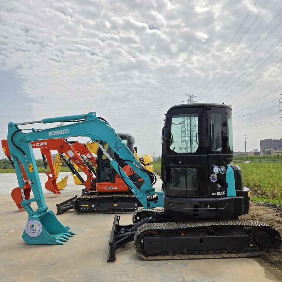 Kobelco SK55SR - Mini rýpadlo: obrázek 1 Kobelco SK55SR - Mini rýpadlo: obrázek 1