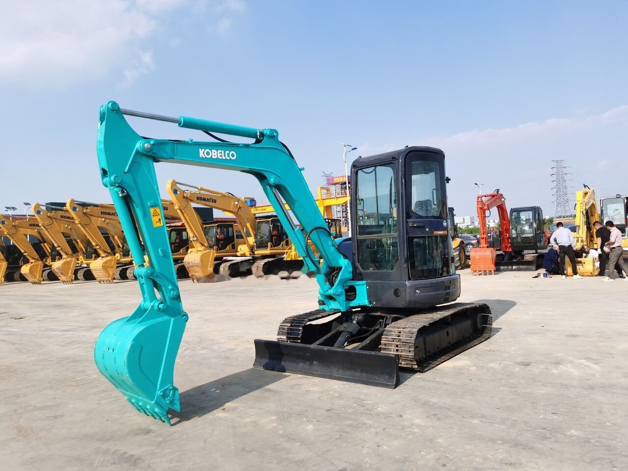 Kobelco SK55SR - Mini rýpadlo: obrázek 3 Kobelco SK55SR - Mini rýpadlo: obrázek 3