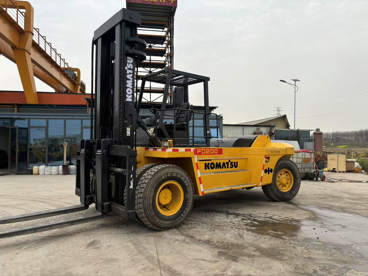 Komatsu FD200 - Dieselový vysokozdvižný vozík: obrázek 5 Komatsu FD200 - Dieselový vysokozdvižný vozík: obrázek 5