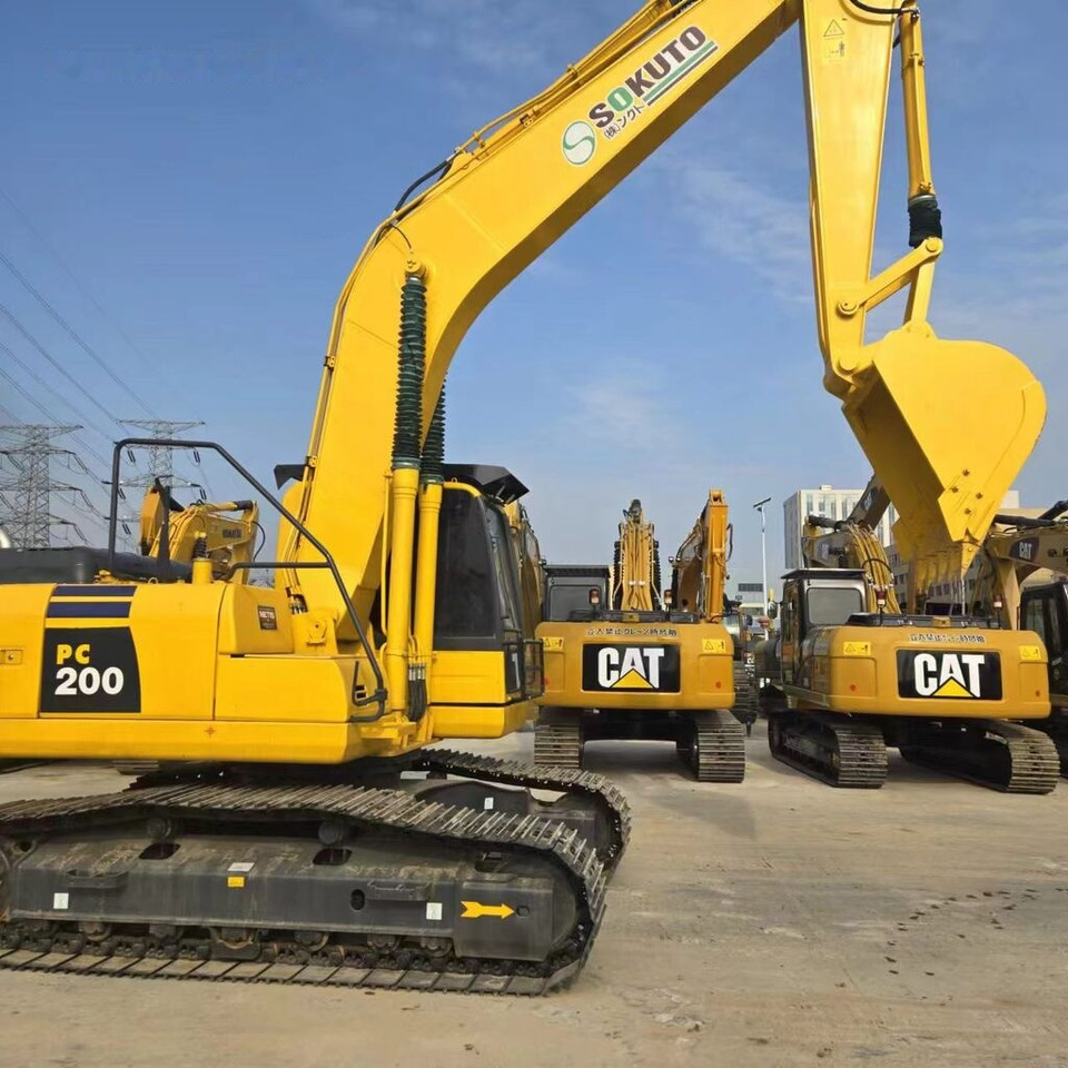 Komatsu PC200-8 - Pásové rýpadlo: obrázek 2 Komatsu PC200-8 - Pásové rýpadlo: obrázek 2