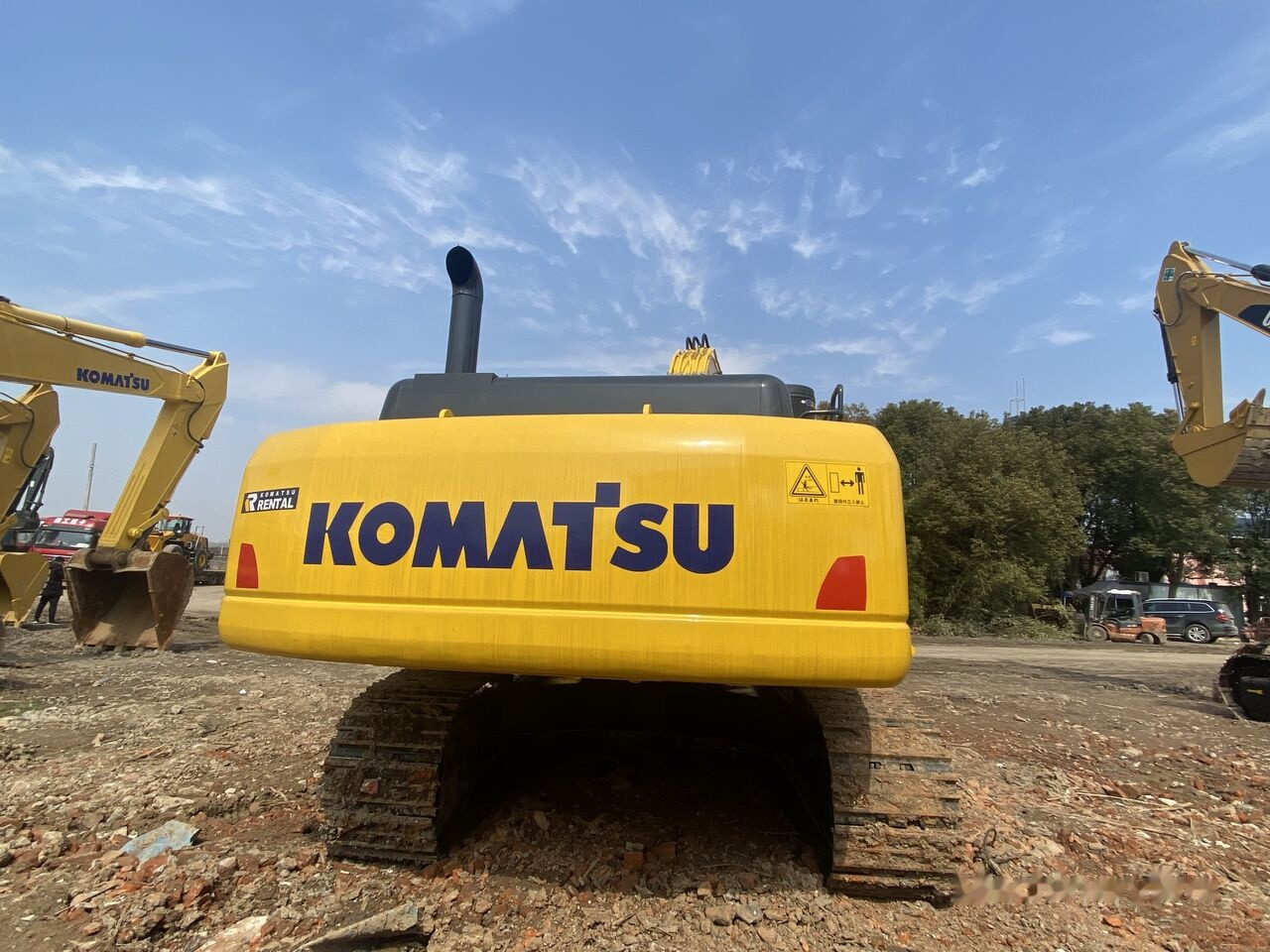 Komatsu PC350 - Pásové rýpadlo: obrázek 2 Komatsu PC350 - Pásové rýpadlo: obrázek 2