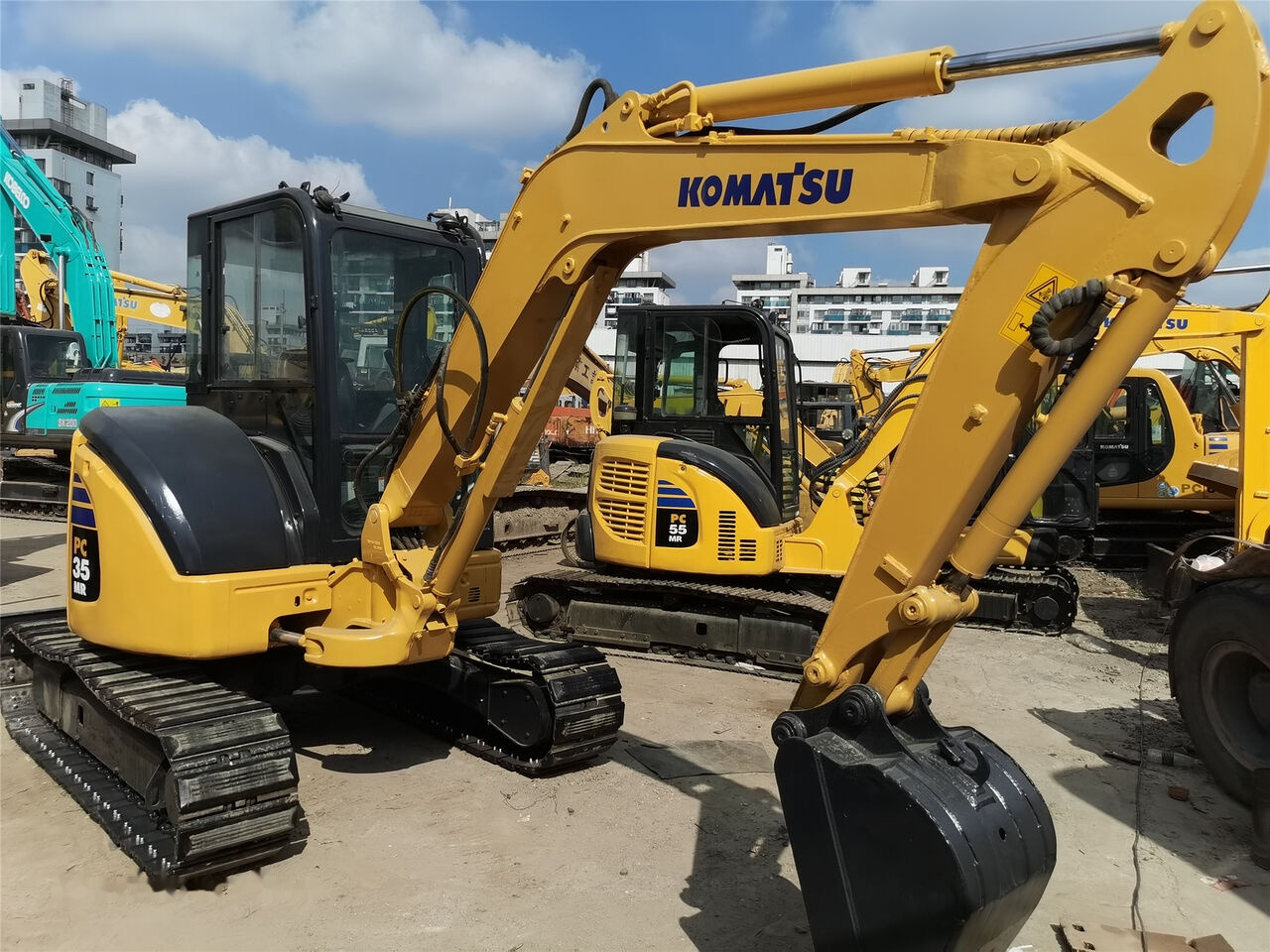 Komatsu PC35MR - Mini rýpadlo: obrázek 2 Komatsu PC35MR - Mini rýpadlo: obrázek 2