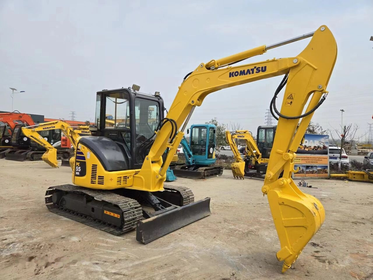 Komatsu PC55 - Mini rýpadlo: obrázek 2 Komatsu PC55 - Mini rýpadlo: obrázek 2