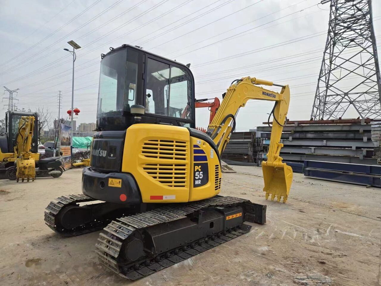 Mini rýpadlo Komatsu PC55: obrázek 7