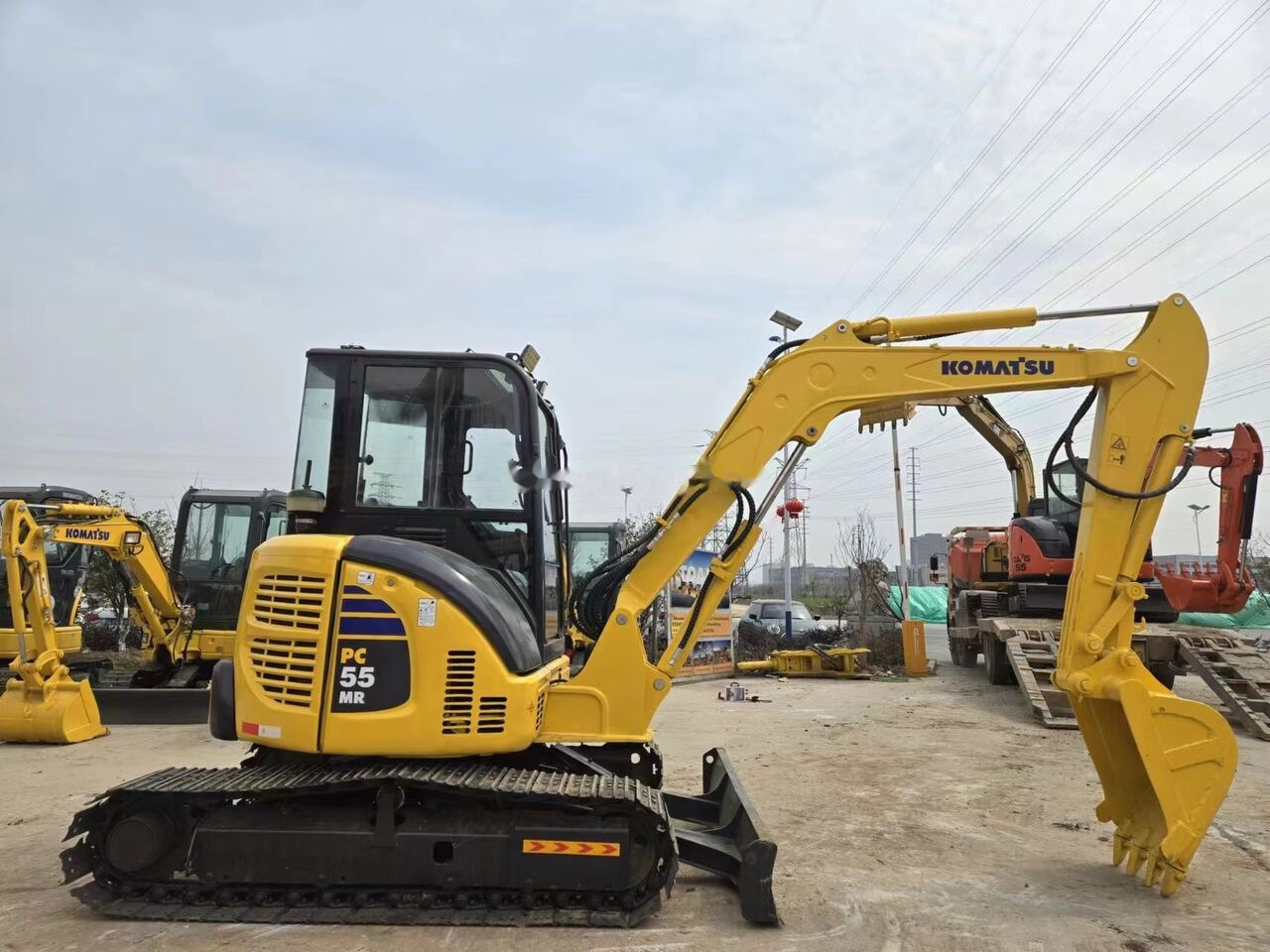 Komatsu PC55 - Mini rýpadlo: obrázek 4 Komatsu PC55 - Mini rýpadlo: obrázek 4