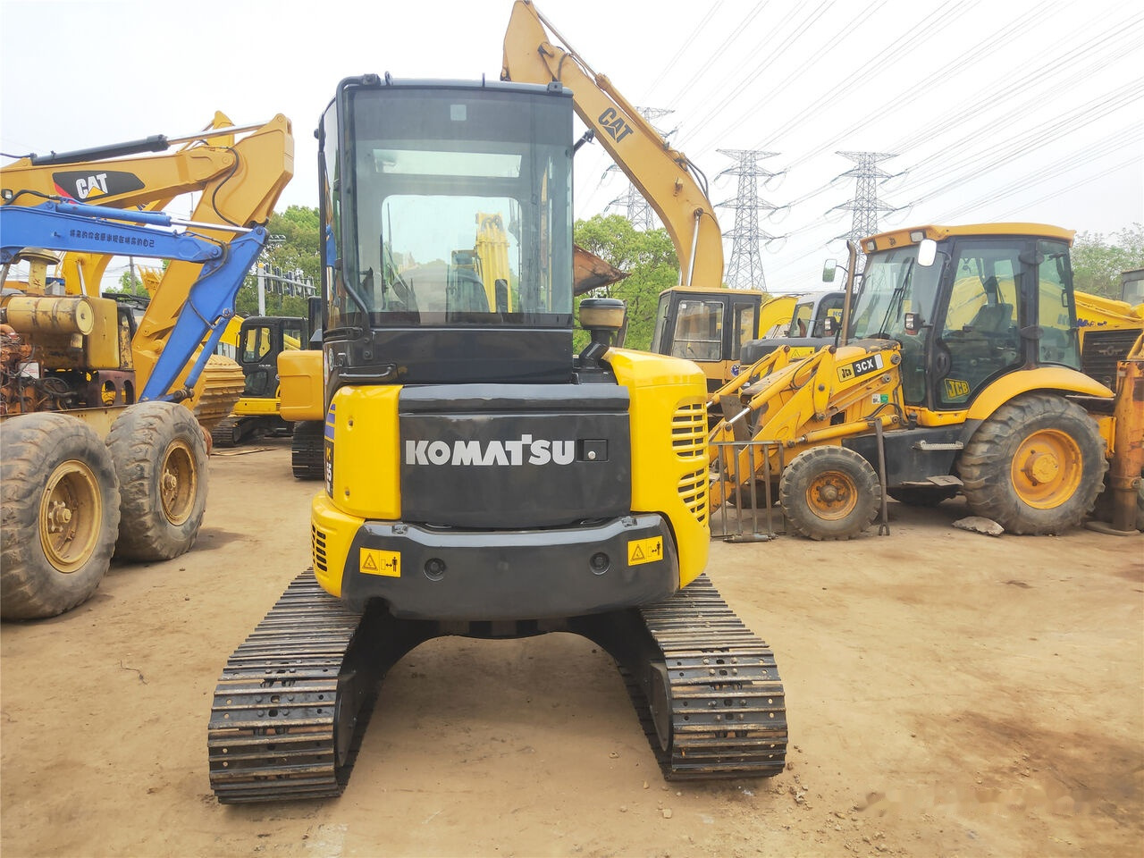 Komatsu PC55 - Mini rýpadlo: obrázek 2 Komatsu PC55 - Mini rýpadlo: obrázek 2