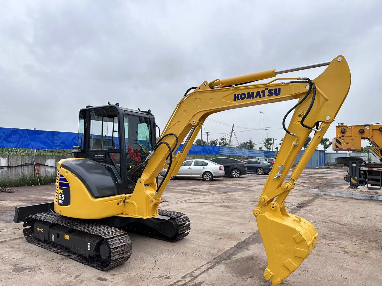 Komatsu PC55 - Mini rýpadlo: obrázek 5 Komatsu PC55 - Mini rýpadlo: obrázek 5