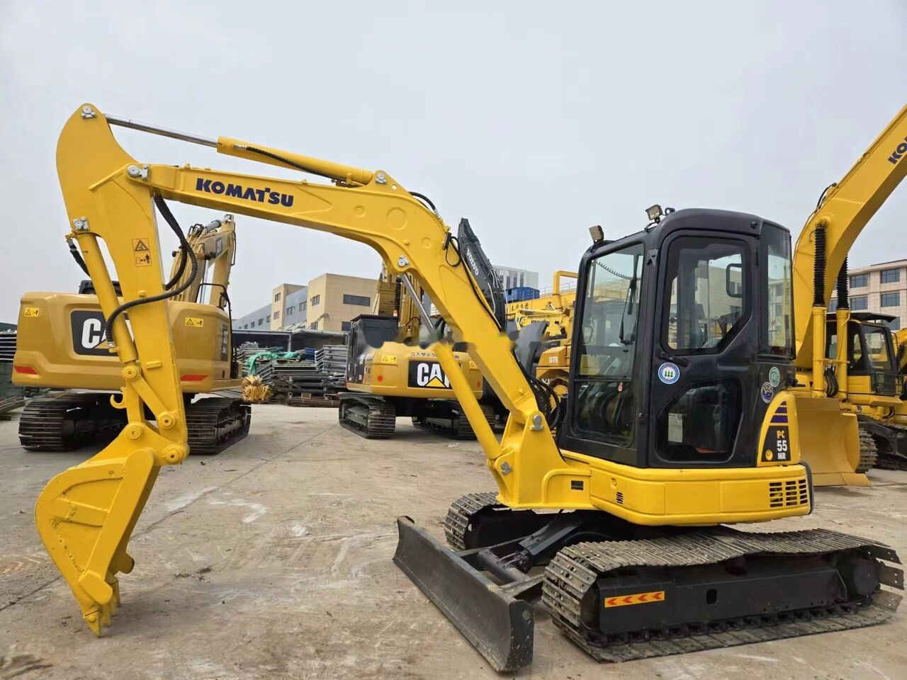 Mini rýpadlo Komatsu PC55: obrázek 6