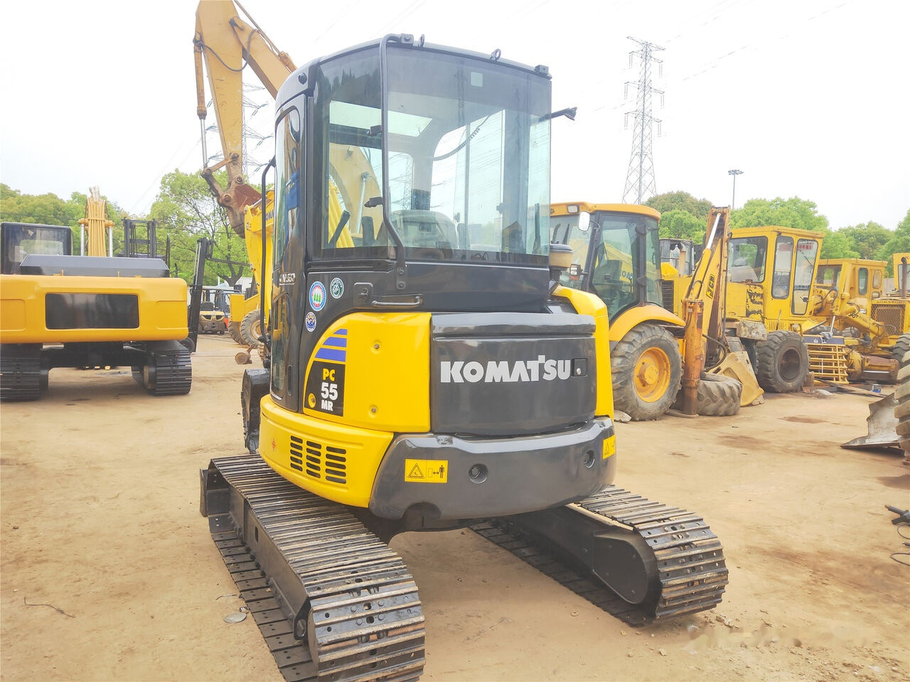 Komatsu PC55 - Mini rýpadlo: obrázek 1 Komatsu PC55 - Mini rýpadlo: obrázek 1