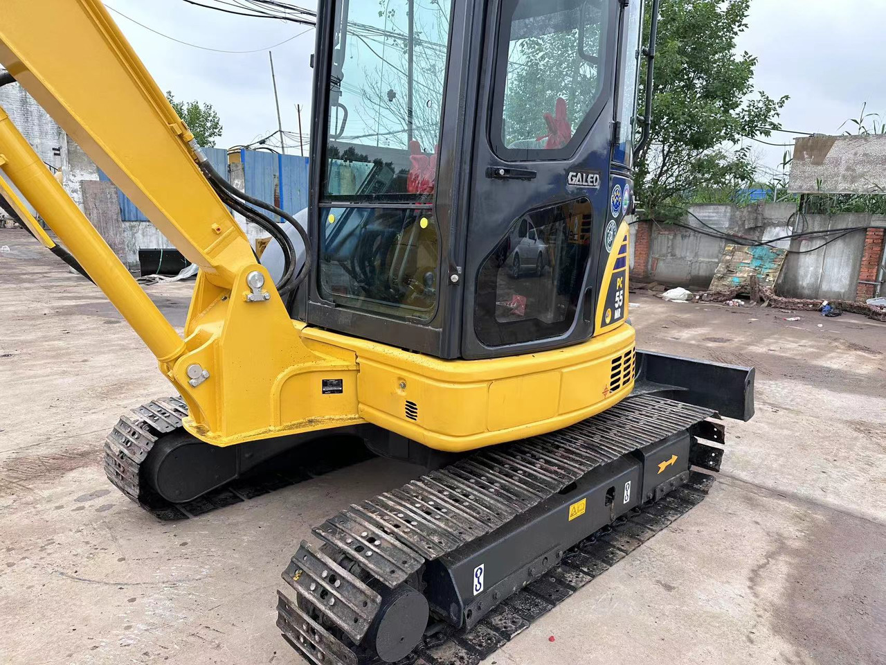 Komatsu PC55 - Mini rýpadlo: obrázek 2 Komatsu PC55 - Mini rýpadlo: obrázek 2