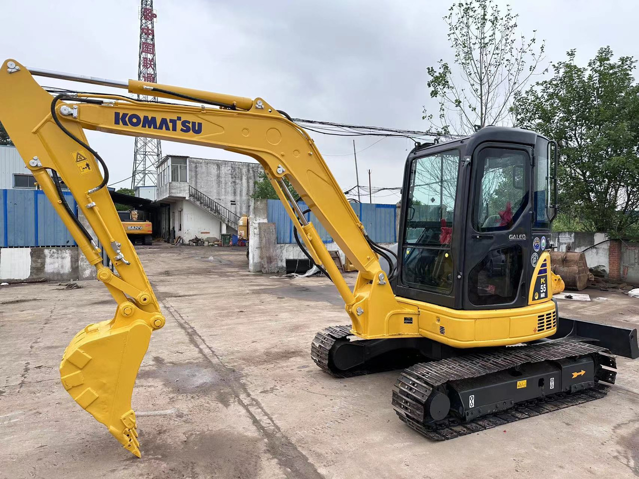 Komatsu PC55 - Mini rýpadlo: obrázek 1 Komatsu PC55 - Mini rýpadlo: obrázek 1