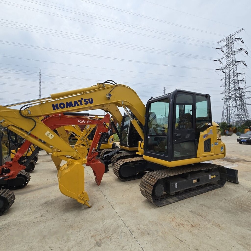 Komatsu PC70-8 - Mini rýpadlo: obrázek 4 Komatsu PC70-8 - Mini rýpadlo: obrázek 4