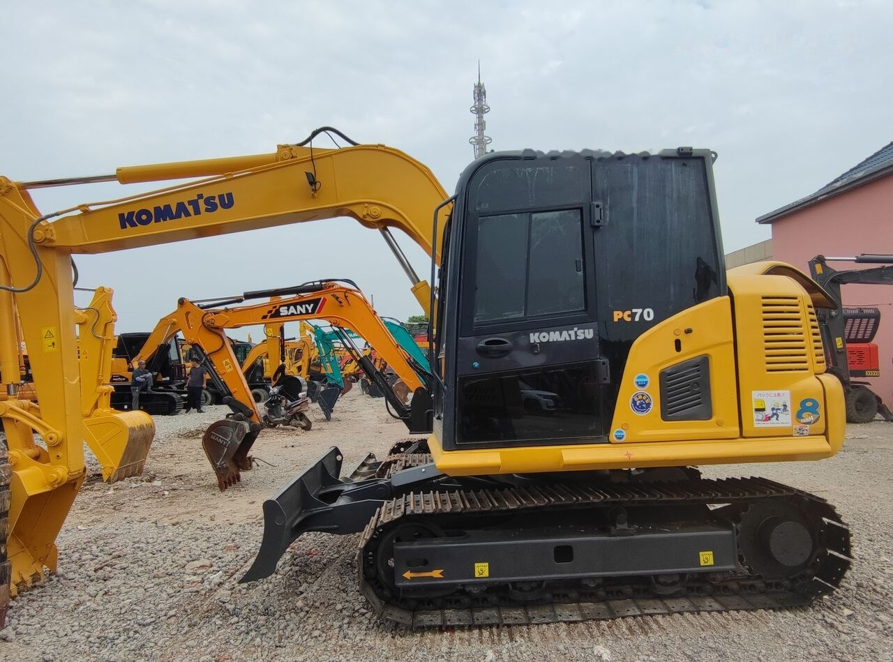 Komatsu PC70-8 - Mini rýpadlo: obrázek 1 Komatsu PC70-8 - Mini rýpadlo: obrázek 1