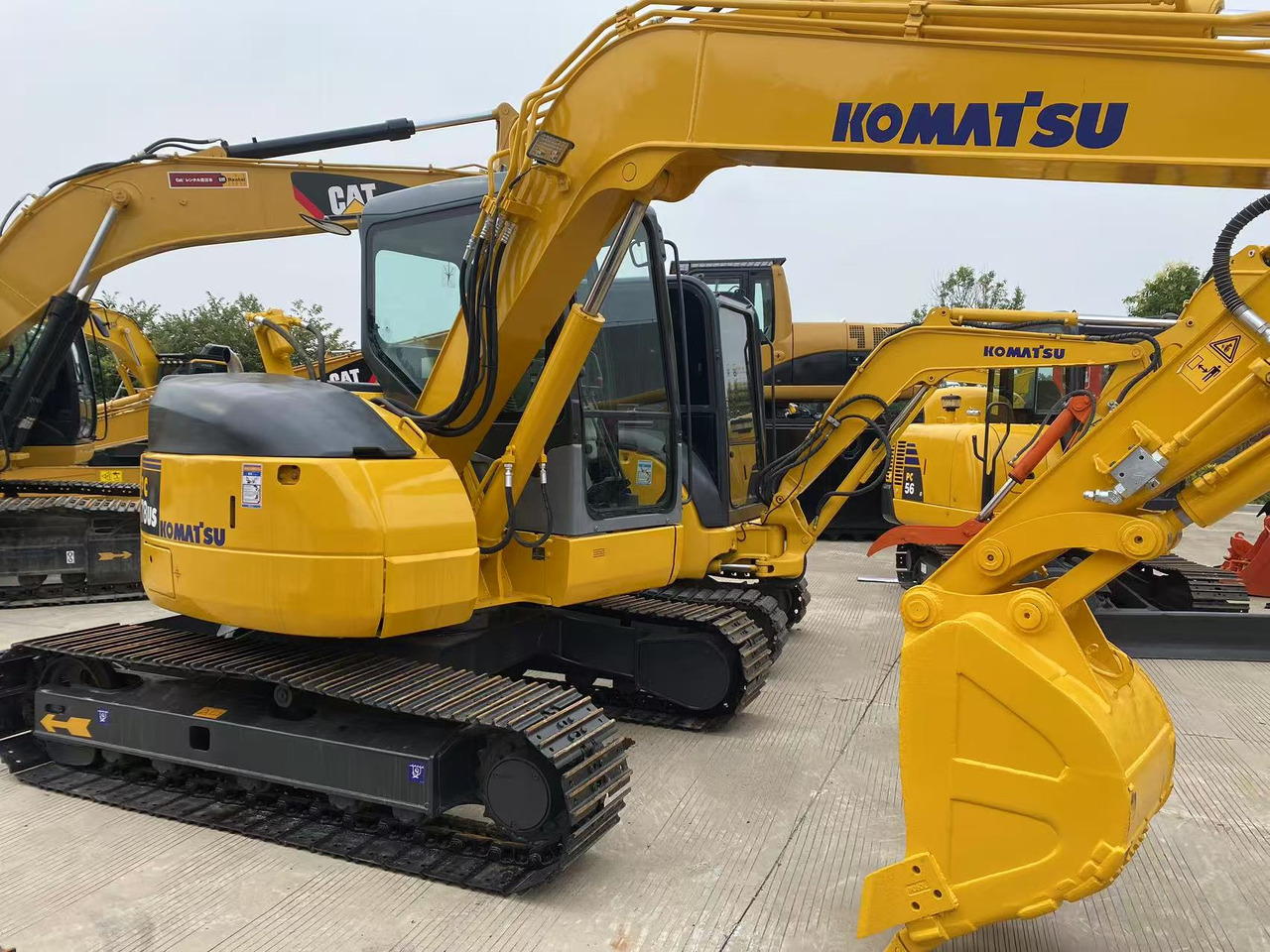 Komatsu PC78US - Mini rýpadlo: obrázek 3 Komatsu PC78US - Mini rýpadlo: obrázek 3