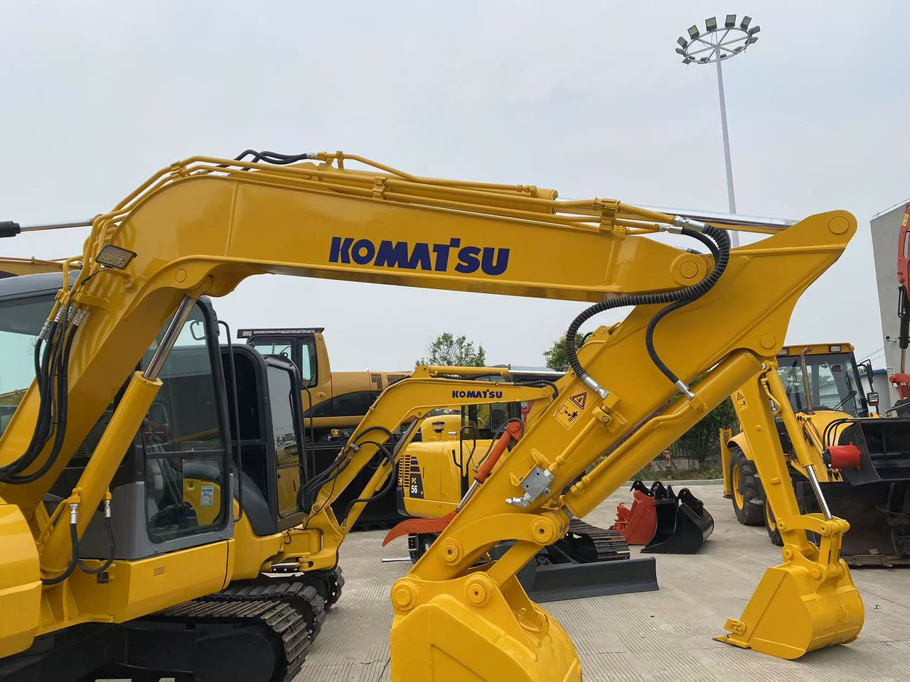 Mini rýpadlo Komatsu PC78US: obrázek 7