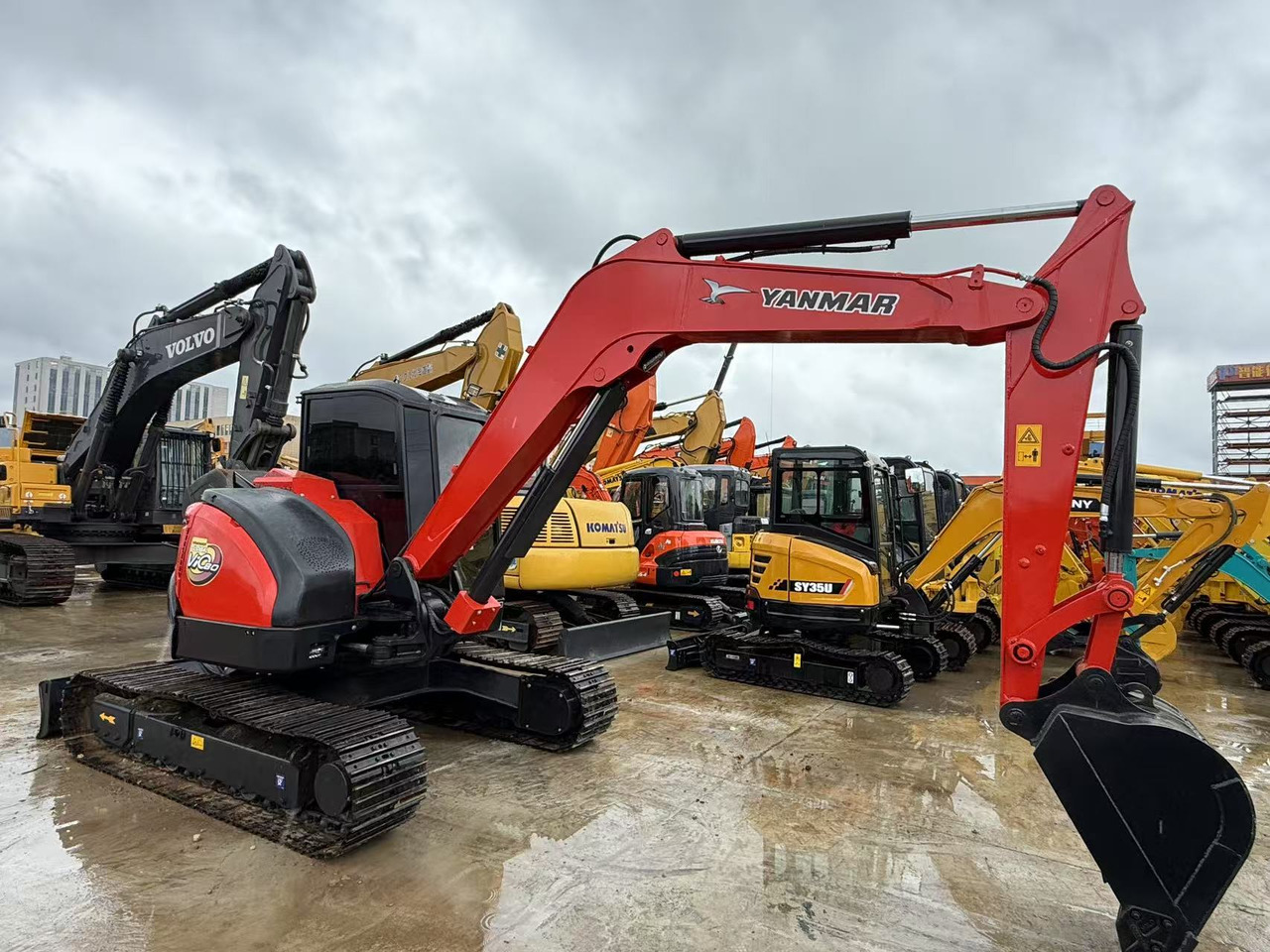 YANMAR VIO55 - Mini rýpadlo: obrázek 2 YANMAR VIO55 - Mini rýpadlo: obrázek 2