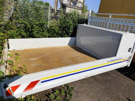 Plateau acier 3120 x 2000 x 330 mm utiles Ridelles acier + Coffre Acier dos cabine 1850 x 600 x 880(ht) mm - Nástroj/ Vybavení: obrázek 3 Plateau acier 3120 x 2000 x 330 mm utiles Ridelles acier + Coffre Acier dos cabine 1850 x 600 x 880(ht) mm - Nástroj/ Vybavení: obrázek 3