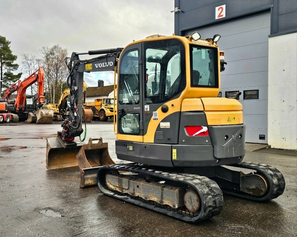 Volvo ECR 58 - Mini rýpadlo: obrázek 3 Volvo ECR 58 - Mini rýpadlo: obrázek 3