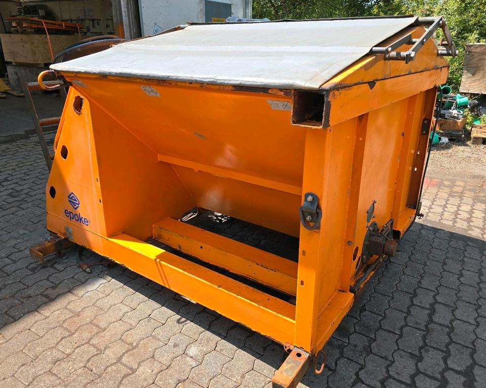 Epoke SH3101 Salzstreuer 1,6m3 Salzsilo passend für Fendt Xylon JCB Fasttrac Multicar Unimog Winterdienst Aufbaustreuer Streuautomat Schmidt Küpper-Weisser - Sypač písku/ Soli: obrázek 3 Epoke SH3101 Salzstreuer 1,6m3 Salzsilo passend für Fendt Xylon JCB Fasttrac Multicar Unimog Winterdienst Aufbaustreuer Streuautomat Schmidt Küpper-Weisser - Sypač písku/ Soli: obrázek 3