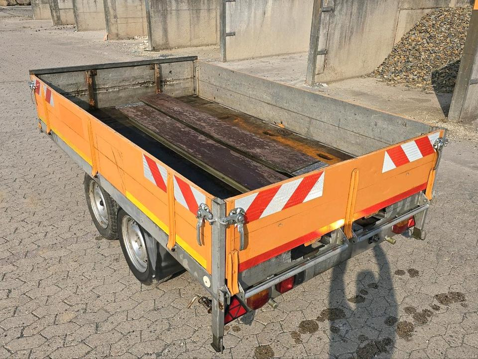 Mersch Hochlader Tieflader mit Auffahrrampen Anhänger PKW Tandemanhänger Wechselzugöse Höhenverstellbare Zugdeichsel - Přívěs plato/ Valník: obrázek 5 Mersch Hochlader Tieflader mit Auffahrrampen Anhänger PKW Tandemanhänger Wechselzugöse Höhenverstellbare Zugdeichsel - Přívěs plato/ Valník: obrázek 5