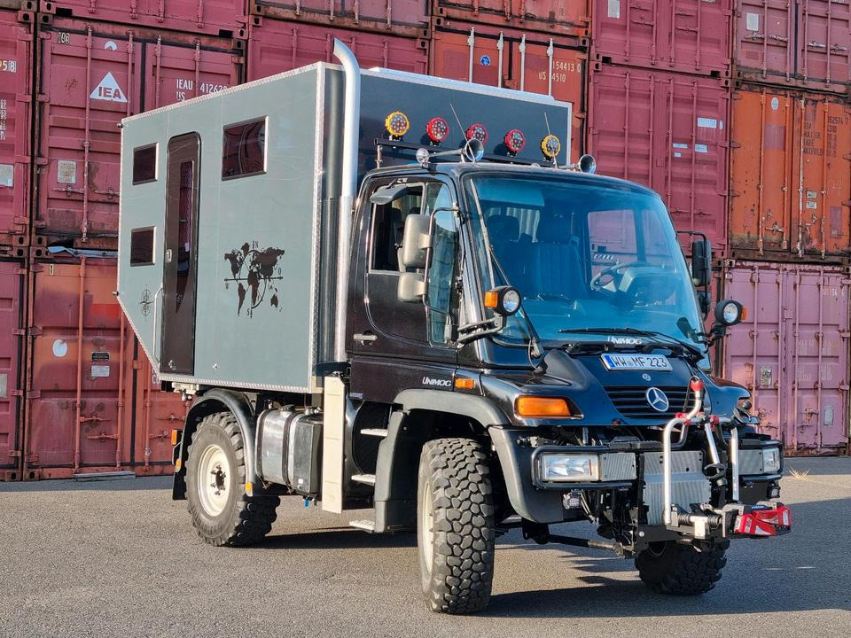 Unimog U300 Wohnmobil Camper Mercedes-Benz 405 U 300 400 Expeditionsfahrzeug Expeditionsmobil - Obytný vůz: obrázek 1 Unimog U300 Wohnmobil Camper Mercedes-Benz 405 U 300 400 Expeditionsfahrzeug Expeditionsmobil - Obytný vůz: obrázek 1