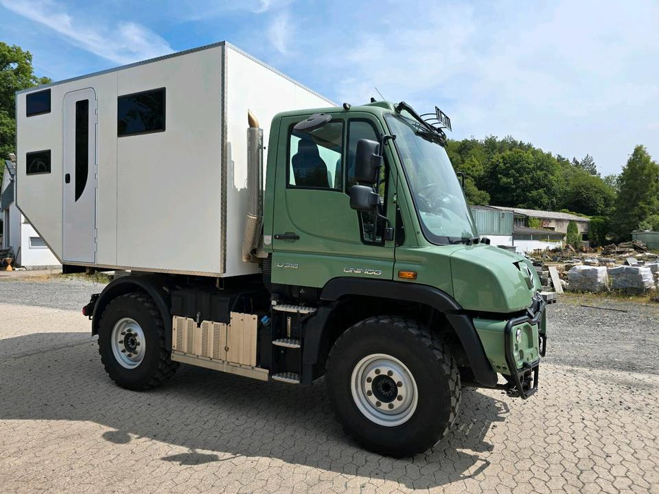 Unimog U 318 Wohnmobil Expeditionsfahrzeug euro 6 Blue tec UGE UGN Leerkabine U318 EAS Mercedes-Benz - Obytná dodávka: obrázek 2 Unimog U 318 Wohnmobil Expeditionsfahrzeug euro 6 Blue tec UGE UGN Leerkabine U318 EAS Mercedes-Benz - Obytná dodávka: obrázek 2
