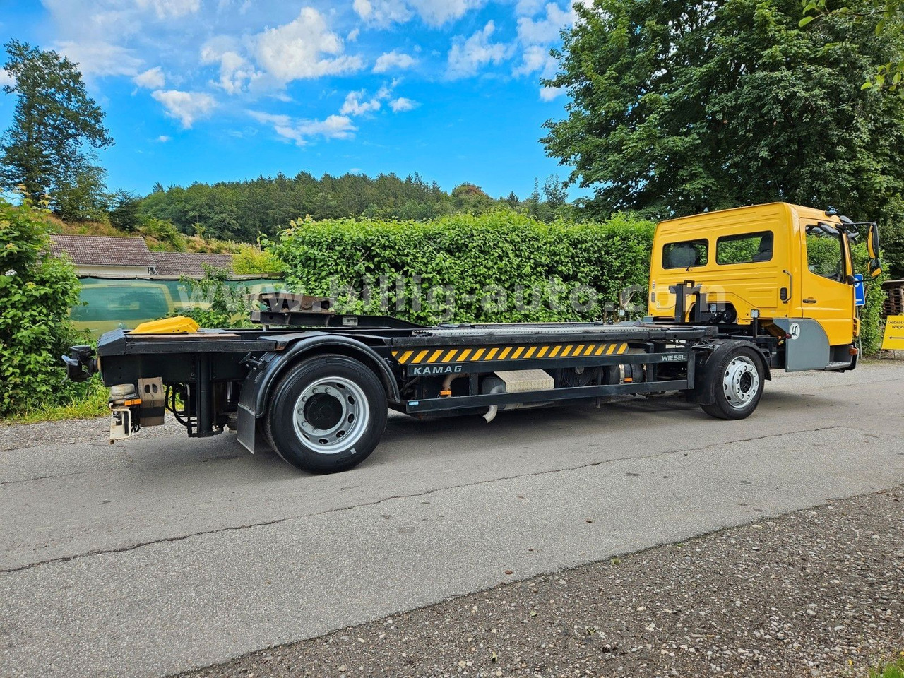 Mercedes-Benz Kamag * WBH 25 * Wiesel * Umsetzer * Sattelkupp. - Podvozek s kabinou: obrázek 4 Mercedes-Benz Kamag * WBH 25 * Wiesel * Umsetzer * Sattelkupp. - Podvozek s kabinou: obrázek 4