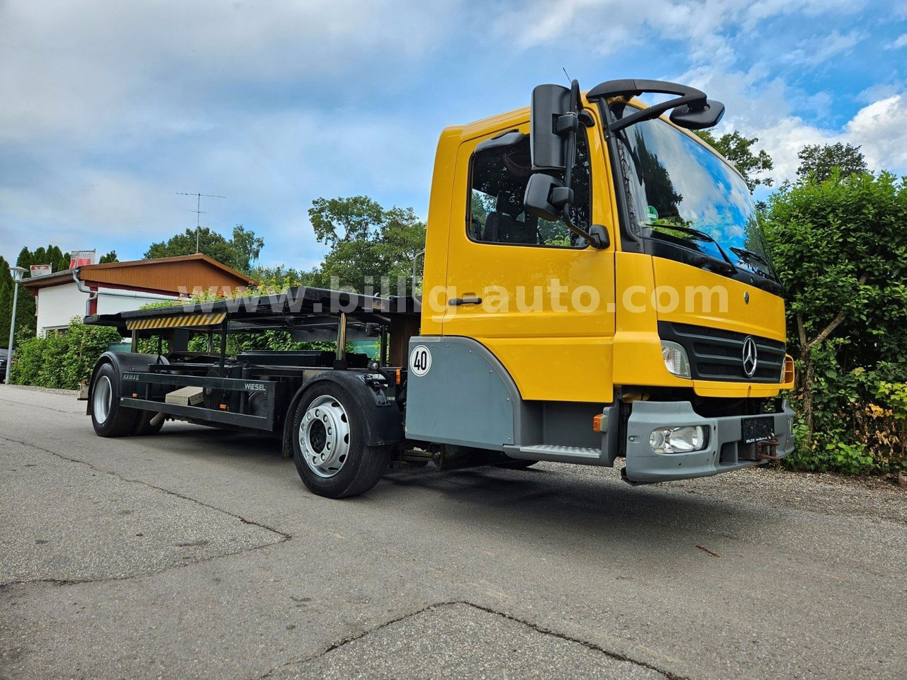 Mercedes-Benz Kamag * WBH 25 * Wiesel * Umsetzer * Sattelkupp. - Kontejnérový podvozek/ Výměnná nástavba: obrázek 1 Mercedes-Benz Kamag * WBH 25 * Wiesel * Umsetzer * Sattelkupp. - Kontejnérový podvozek/ Výměnná nástavba: obrázek 1