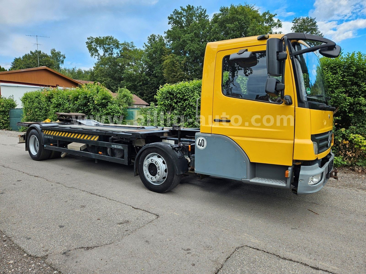 Mercedes-Benz Kamag * WBH 25 * Wiesel * Umsetzer * Sattelkupp. - Podvozek s kabinou: obrázek 3 Mercedes-Benz Kamag * WBH 25 * Wiesel * Umsetzer * Sattelkupp. - Podvozek s kabinou: obrázek 3