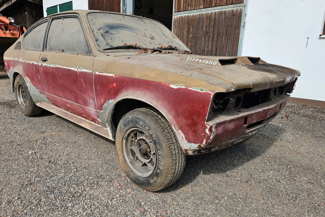 Opel Kadett C Rallye 2.0E Coupe Nr.13 Scheunenfund - Osobní auto: obrázek 1 Opel Kadett C Rallye 2.0E Coupe Nr.13 Scheunenfund - Osobní auto: obrázek 1