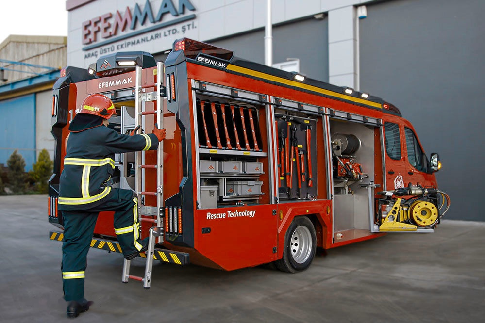 EFEMMAK S-Rescue Technology - Hasičský vůz: obrázek 3 EFEMMAK S-Rescue Technology - Hasičský vůz: obrázek 3